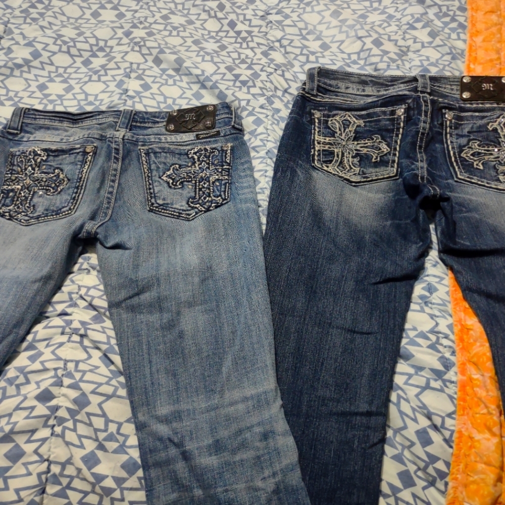 Miss Me Jeans, 2 or, Size 28 and 29